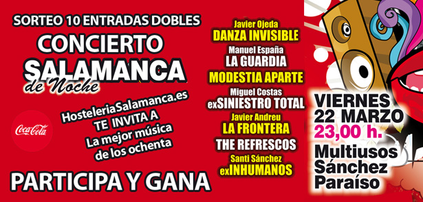 Concierto Salamanca de noche