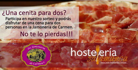Gana una cena para dos en Salamanca