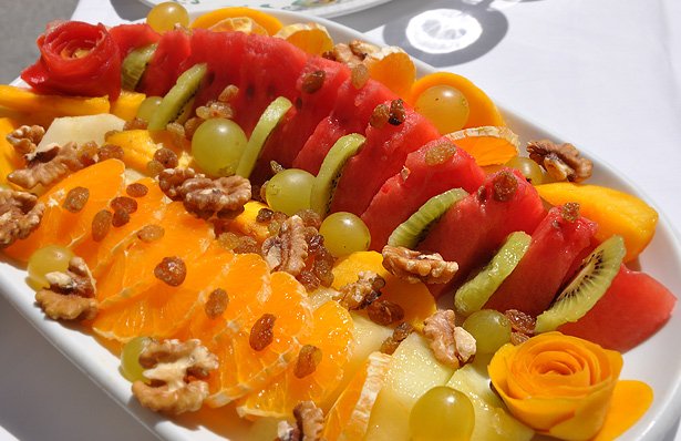 Ensalada de frutas del Rio de la Plata de Salamanca