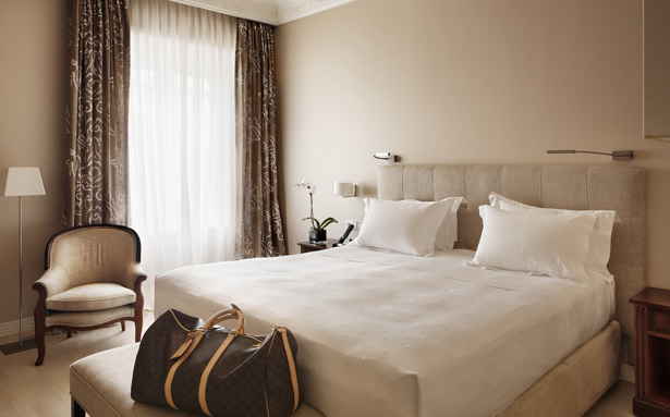 Habitación del Hotel Rector en Salamanca