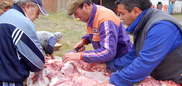 Despiece en la Matanza del cerdo