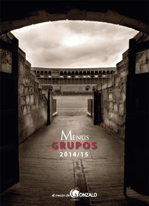 Menús de Grupos 2014/15 Mesón de Gonzalo