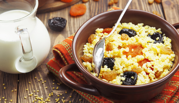 Gachas o porridge de mijo