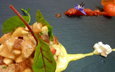 Tartar de atún rojo