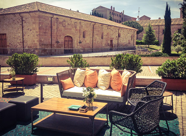 Terraza Hotel Palacio San Esteban